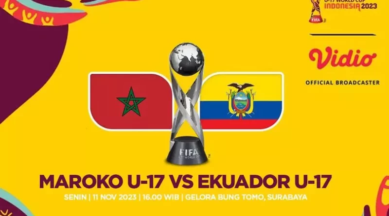 Prediksi_Piala Dunia U_17 2023_Maroko U 17 vs Ekuador U_17