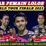BWF World Tour Finals 2023, Indonesia Kirim 6 Wakil